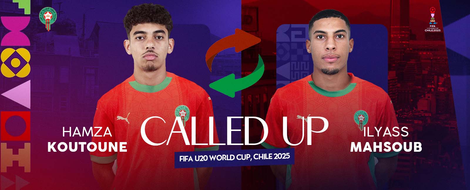 السيد محمد وهبي يوجّه الدعوة إلى إلياس محسوب للمشاركة في كاس العالم