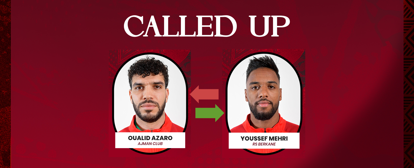 بلاغ رسمي : تعديل جديد في قائمة المنتخب المغربي الرديف قبل كأس العرب 1 Site 3