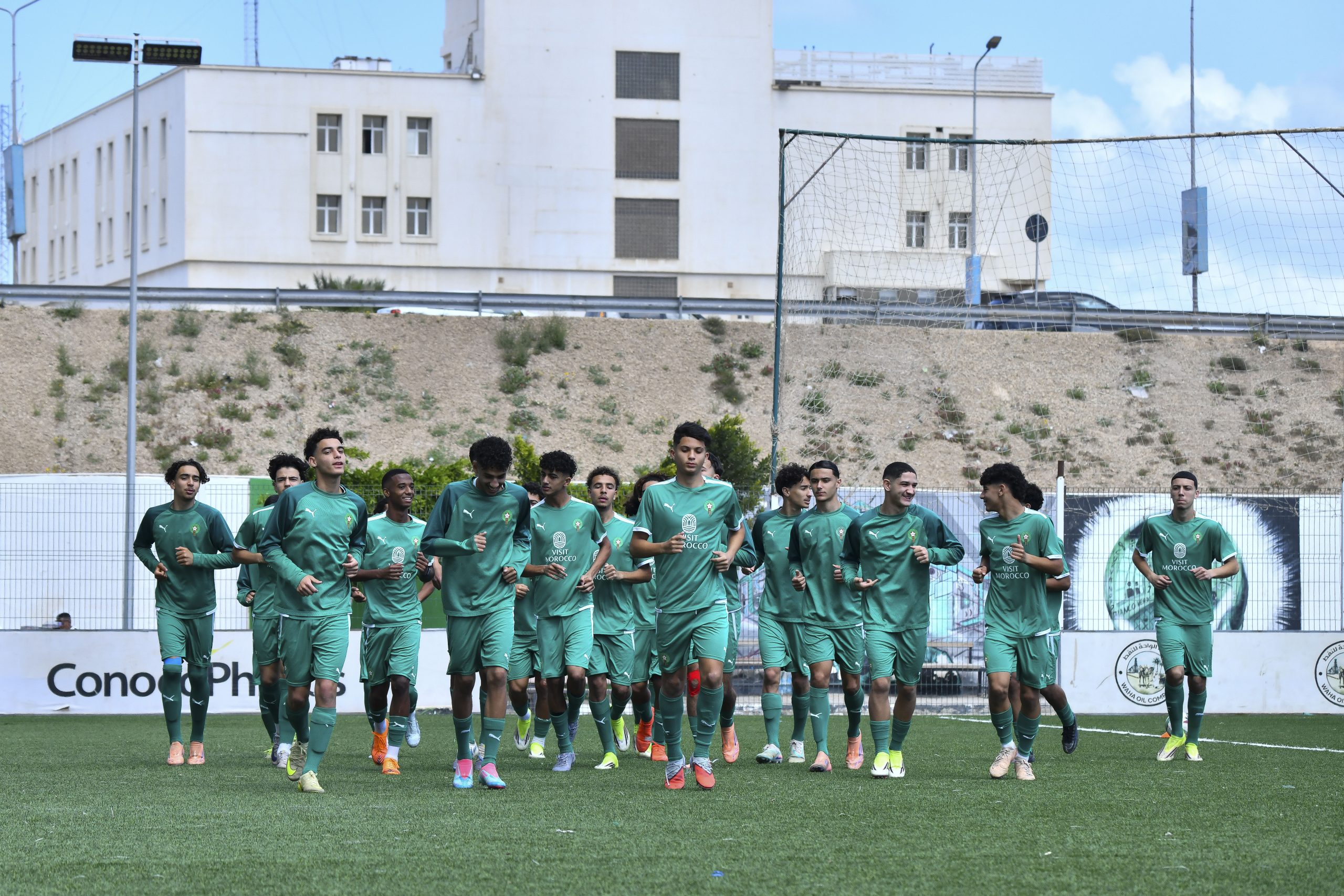 آخر حصة تدريبية للمنتخب الوطني لأقل من 17 سنة قبل لقاء الجزائر